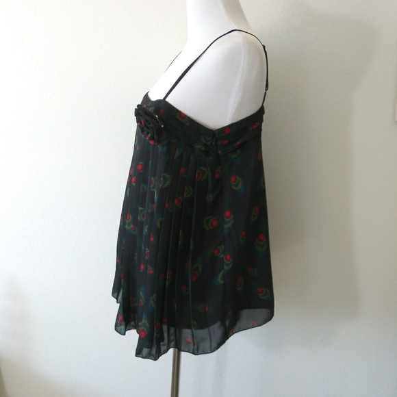 F21 peacick print cami. Sz. M - Picture 4 of 6
